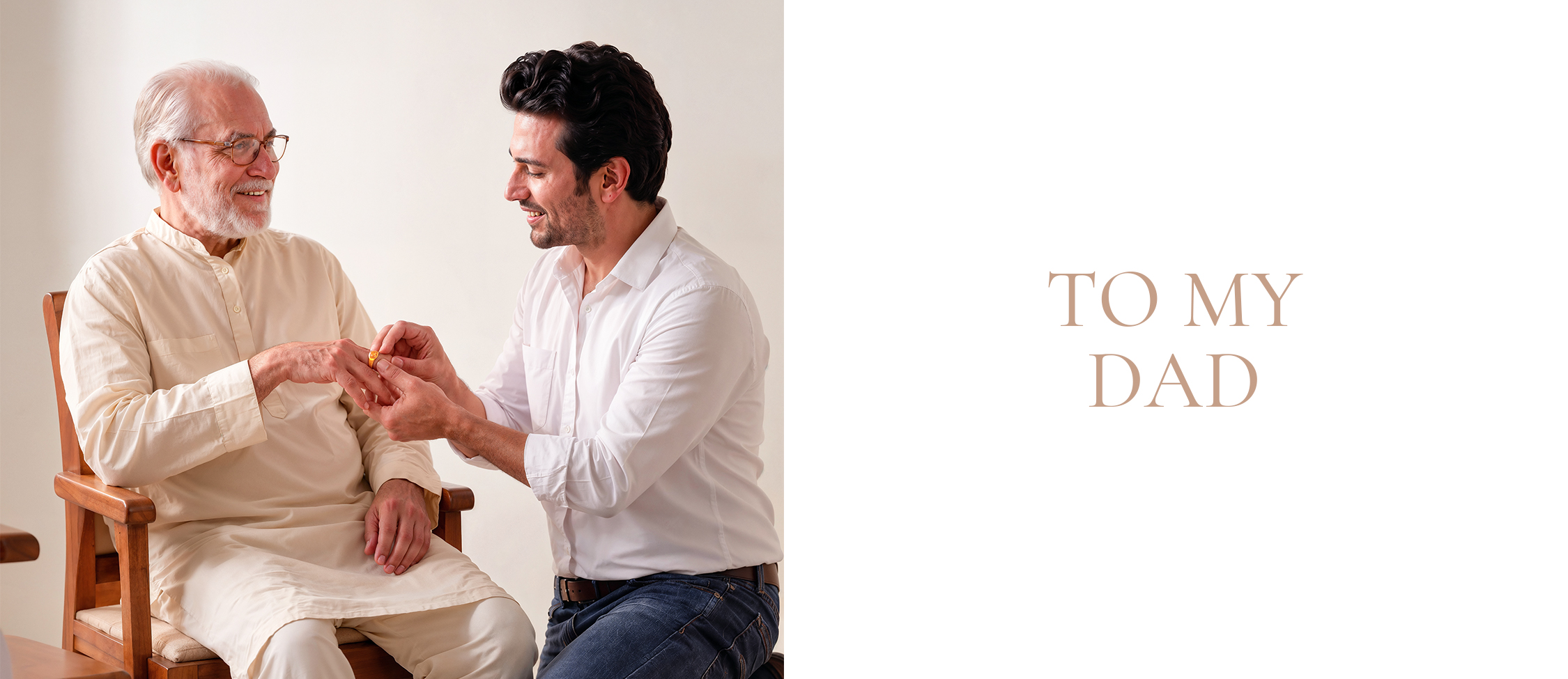 To My Dad - Arabian Gold & Diamonds Gift Voucher